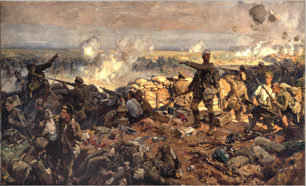 The Second Battle of Ypres Richard Jack_Tigrelab