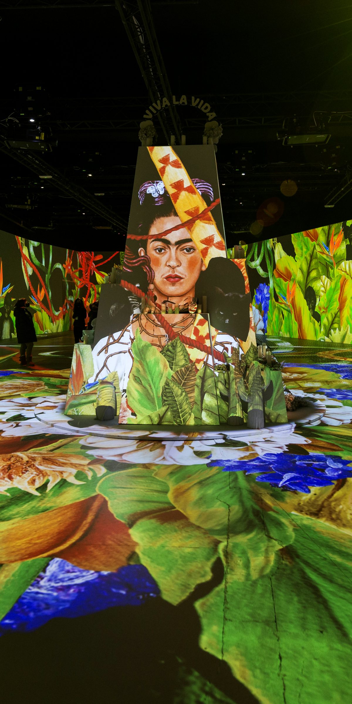 Immersive exhibition, Frida Kahlo
